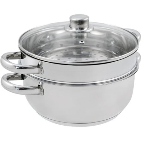 BAUMALU höyrykeitin - 24 cm - 2 osaa