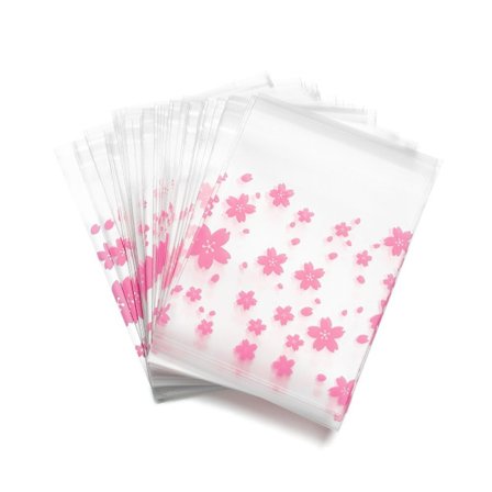 100 st Plastpåsar Presentpåsar 10*10CM