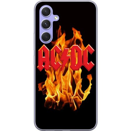Kompatibelt Mobilskal till Samsung Samsung Galaxy A54 AC DC Elektrisk Rockband Musik