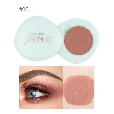 Dnm 30 farver Monokrom Øjenskygge Palet Perlemor Mat Glitrende Pudder Lysnende Reparerende Silkeorm Jord Øjenskygge