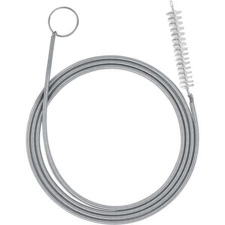 Fleksibel avløpsbørste, lang rørbørste, 1,5 m rengjøringsbørster med myke nylonbust, hode med myke nylonbust, rørrengjøringsbørste