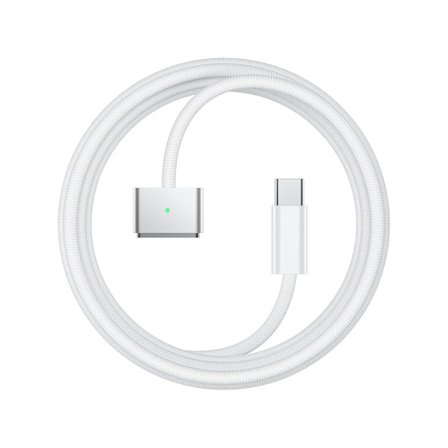 USB-C till Magnetisk 3-kabel (2 m), 140 W snabbladdning för MacBook Air (15 tum/13 tum M4 2025, M3 2024, M2 2023, M2 2022), Pro (16 tum/14 tum 2024/