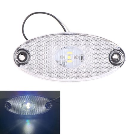 10 stk. 3LED 12v 24v LED sidemarkeringslys for tilhengere campingvogn
