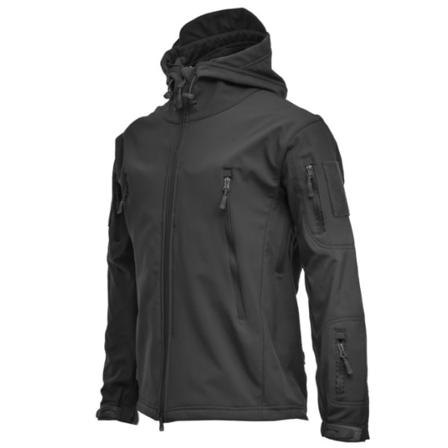 Huvkappa Vattentät Klätterjacka Black Xl