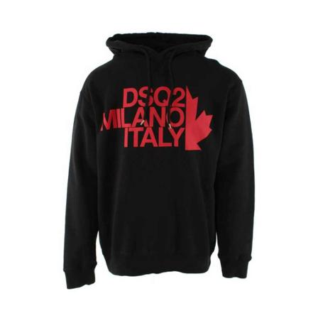 Dsquared2 Sweatshirts Sort, Herre Hættetrøjer, Størrelse: M