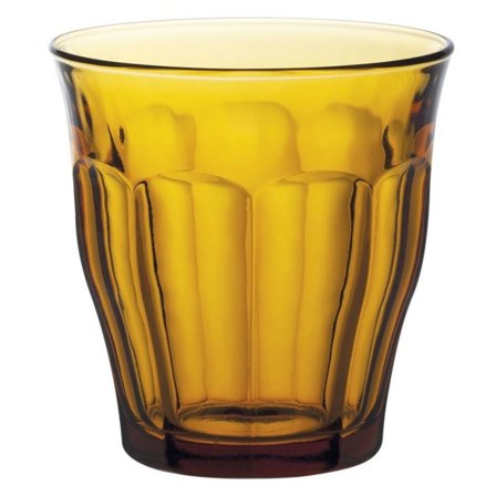 Duralex Picardie glass 25 cl rav, 6 stk.' - 'Amber