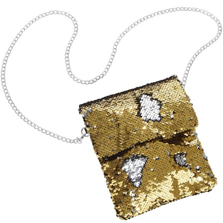 handväska med paljetter