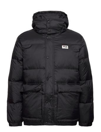 Tirebolu Over D Puff Jacket Vuorillinen Takki Topattu Takki Musta FILA