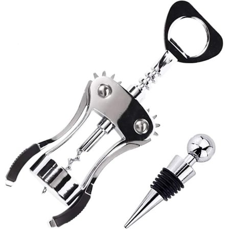 Korkskruv Vinöppnare Öppna Öl Flaska Spiral Vin Bott