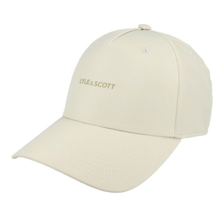 Lyle & Scott - Beige adjustable Caps - Shell Fabric Cap Grey Taupe A-frame Adjustable @ Hatstore