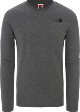 The North Face Men's Easy Long-Sleeve T-Shirt Men long-sleeved sweaters Grey L