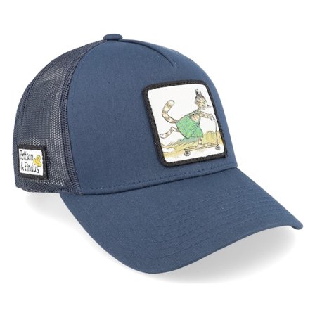 Pettson och Findus - Azul trucker Boné - Findus Kickbike Navy Trucker @ Hatstore