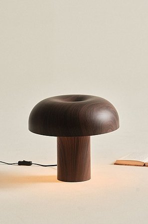 Jotex - RAGGE bordlampe Valnøttbrun - Kjøp Bordlamper hos Jotex