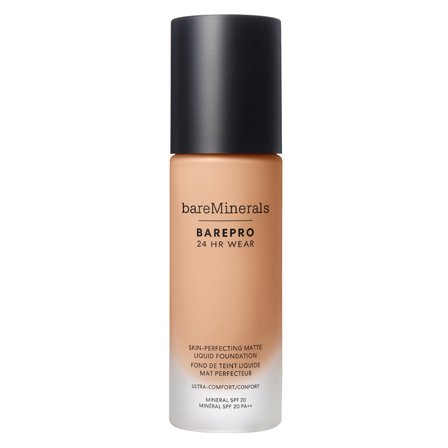 bareMinerals BAREPRO 24 HR WEAR Skin-Perfecting Matte Liquid Foundation Medium 32 Cool 30ml - Fondotinta liquido