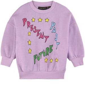 Mini Rodini Purple Past Present Future Sweatshirt 116/122 cm - Jumpers and knitwear - 116/122 cm - Purple