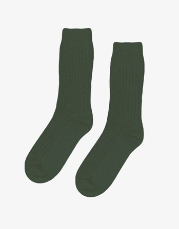 Merino Wool Blend Sock - Emerald Green - 36-40