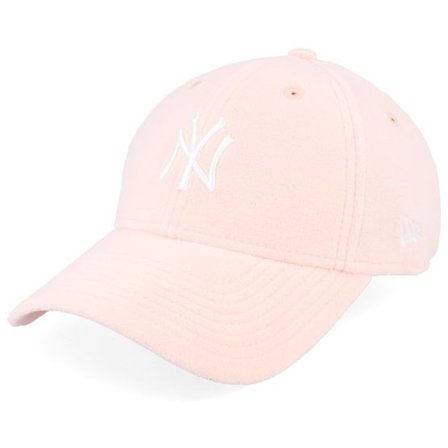 New Era - MLB Rosa adjustable Keps - New York Yankees Womens Cosy 9FORTY Pink/White Adjustable @ Hatstore