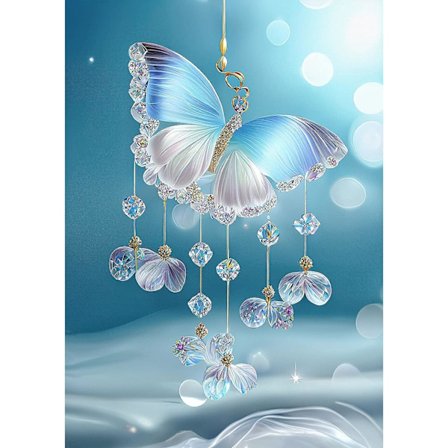 30x40cm, Butterfly Diamant Kunst Kit 5d diamantmalet rhinestone