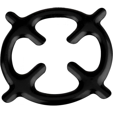 Aluminiumsikker Simre Ring til Gasblus, Kogeplade til Gasblus, Kaffekandeholder (størrelse: 12,7 cm)