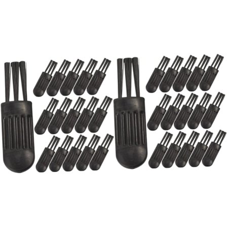 100 st rakblad trimmer mini elektrisk rakapparat elektrisk trimmer multifunktionell rengöringsborste hårklippare tangentbordsrengöringsborste 