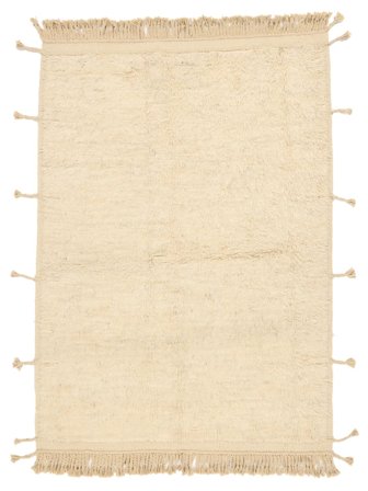 Berber Style Vloerkleed 170X237 Beige/Oranje Wol, Afghanistan