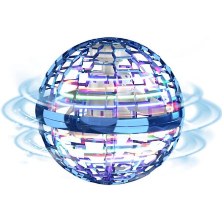 Lentävät lelut 8-13-vuotiaille, 2024 Magic Hover Orb Ball valoilla, Bo