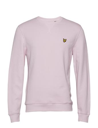Crew Neck Sweatshirt Svetari Collegepaita Vaaleanpunainen Lyle & Scott