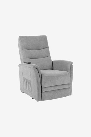 Nordic Furniture Group - Recliner fåtölj Dell - Grå - Fåtöljer - Från Homeroom