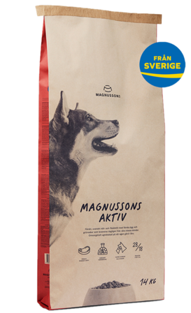 Magnussons - Aktiv - 14 kg - Hund - Hundefôr & hundemat - Tørrfôr for hund - ZOO.no