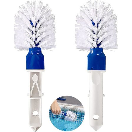 Børste for rengjøring av svømmebasseng, børstehode for svømmebasseng, børste for trinn i svømmebasseng for nedgravde basseng