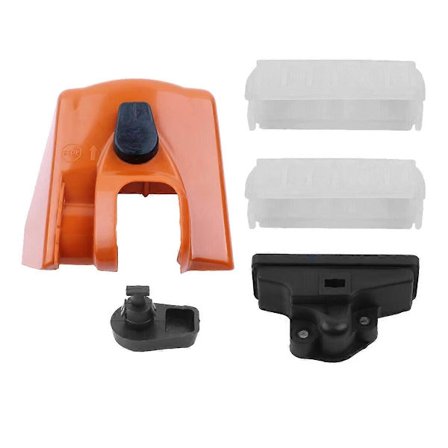 MS250 230 210 Luftfilterkit Inkluderar Filter, Element och Kåpa, Lämplig för Ersättning Kedjesåg