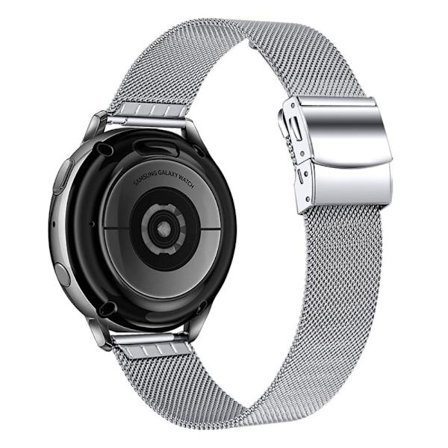 Samsung Galaxy Watch 3 (41mm) klockarmband i milanesiskt rostfritt stål - Silver