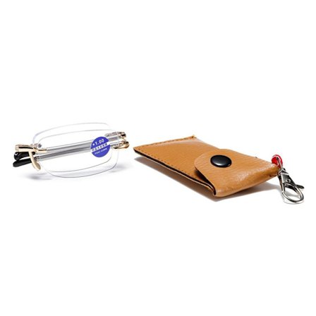 Anti-Blue Light Læsebriller Foldbare Briller GULD