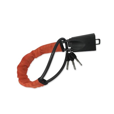 Bilsäkerhetslås för ratt med rep och larm