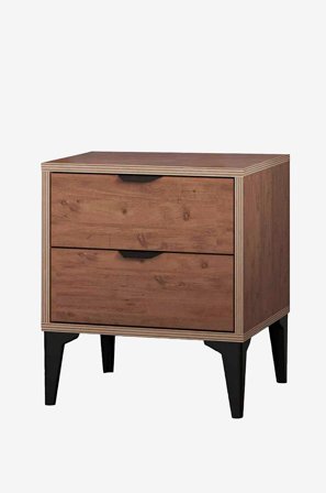 Hanah Home - Nattduksbord Arden - Brun - Sängbord - Från Homeroom