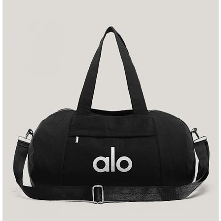 Stor Canvas Duffelbag for Gym, Yoga, Reise og Pendling