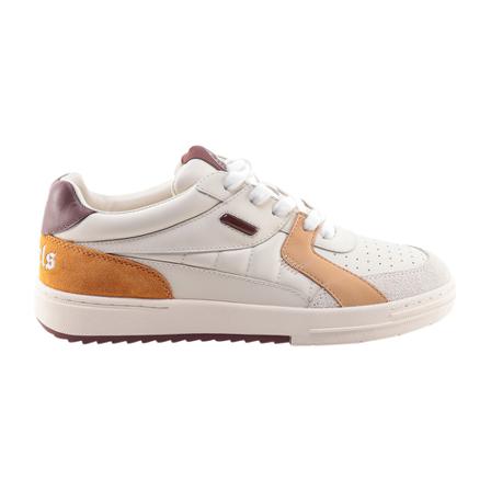 Palm Angels, Men Shoes Sneakers Pmia 078F22Lea 002 Beige, Heren, Maat:42 EU,leer