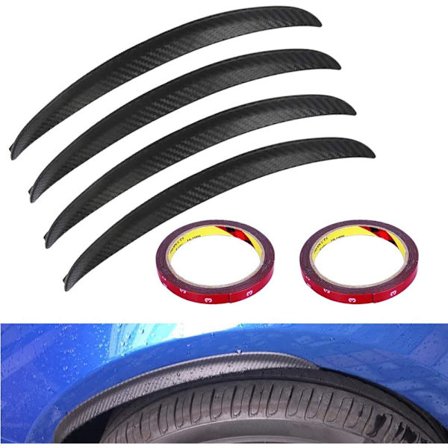 Universal Fender Flares 33CM Carbon Fender Flares Car Wheel Arch