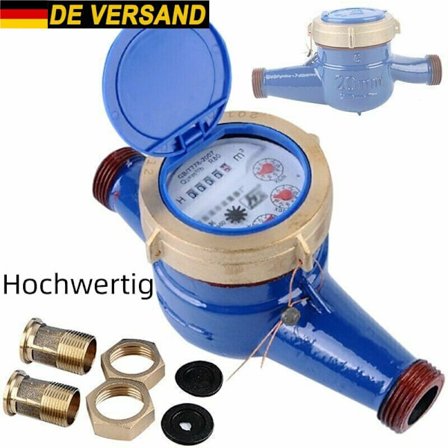 Kalibreret 3/4" vandmåler hane koldt vandmåler vandmåler havevandsmåler
