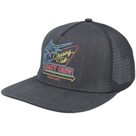 Salty Crew - Good Times Black Trucker Trucker Grey Cap - @ Hatstore