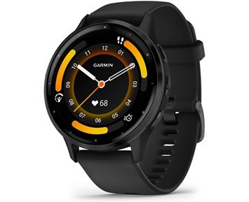 Garmin-Venu 3 Black/Slate AMOLED 45mm-GPS-smartklokke med smarte helse- og treningsfunksjoner-Personal training-Smartklokker fra Garmin