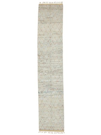 Alfombra Berber Style 78X391 De Pasillo (Lana, Afganistán)