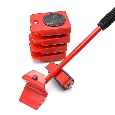 Möbellyftare för tunga möbler med 4 hjul för enkel förflyttning