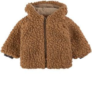 1+ in the family Brown Coat - Coats and jackets - 3-6 months - Beige