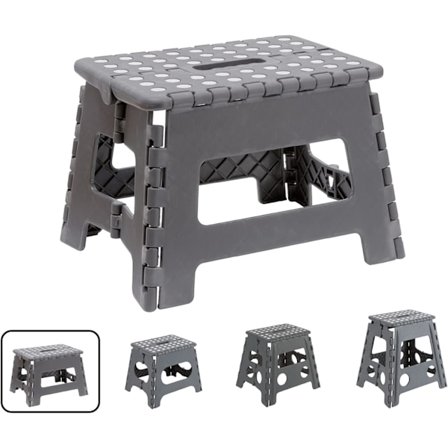 Sammenleggbar trinnkrakk - Trinnkrakk for voksne og barn - Sammenleggbar trinn