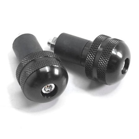 2 KPL Moottoripyörän ohjaustangon tulpat, ohjaustangon pääty, MUSTA