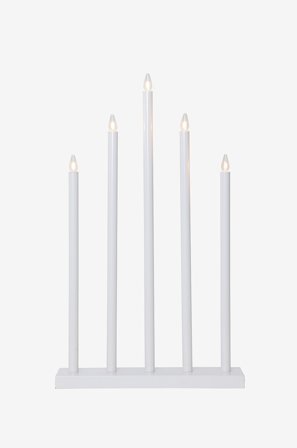 Jotex - HOLY el-lysestake Hvit - Kjøp Adventsstaker hos Jotex