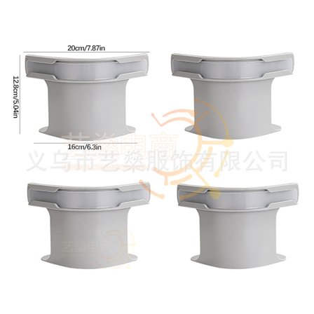 Lagnfastgørelse, quilt, lagen, skridsikker usynlig spænde, nålefri, fastgjort i de fire hjørner