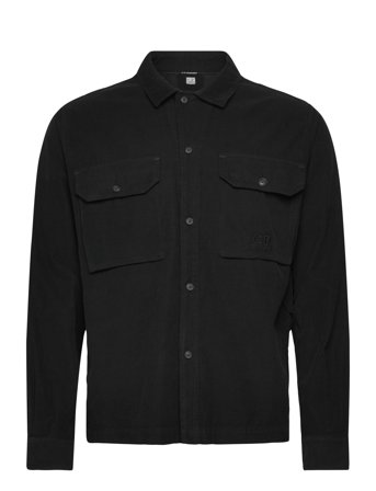 C.P. Company Corduroy Overshirt - Black - XXL