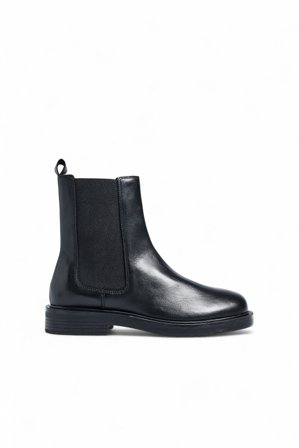 Premium Selection Chunky Leather Ankle Boots - Stiefel - Schwarz - EU 37